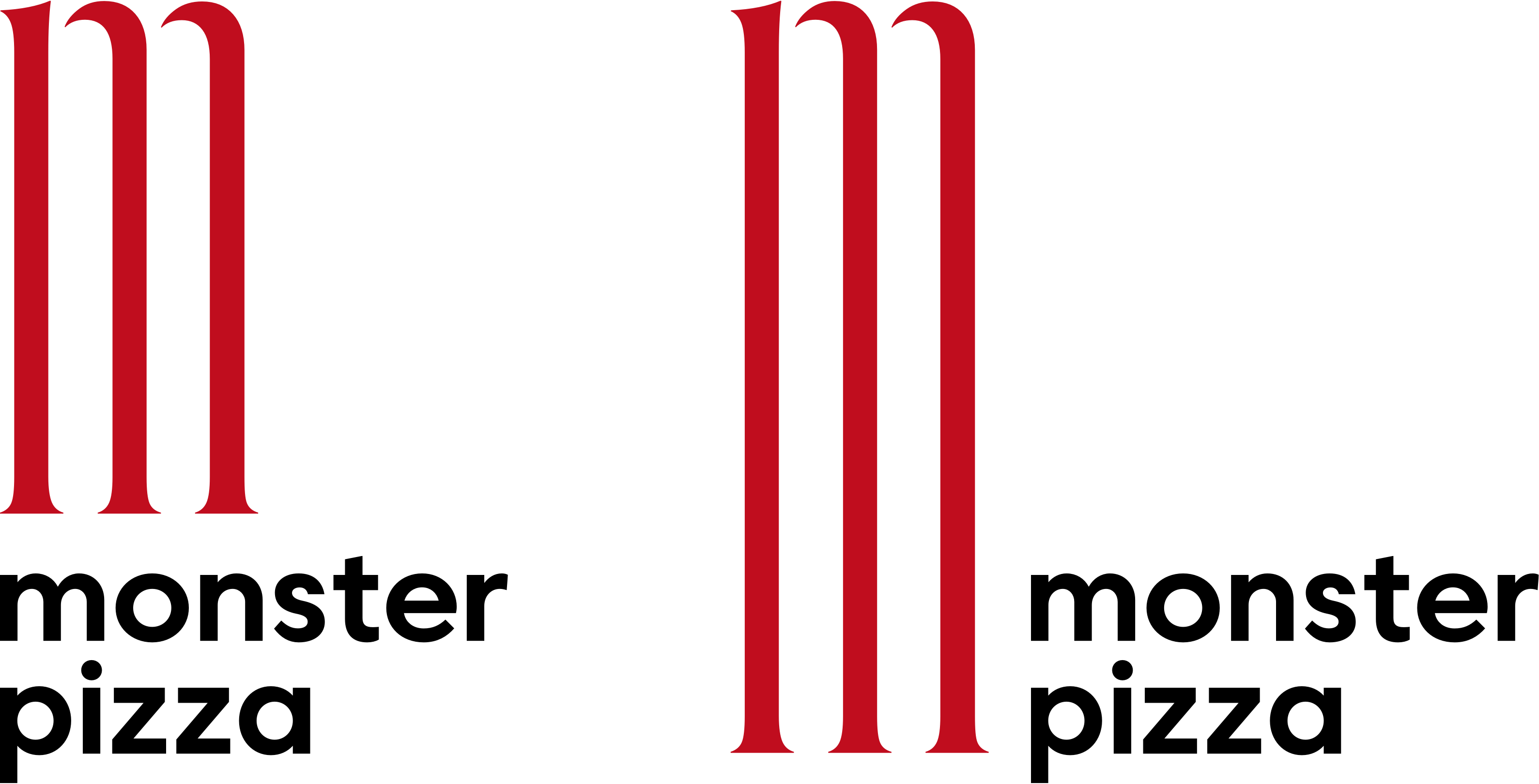 Логотип «Монстр пицца»