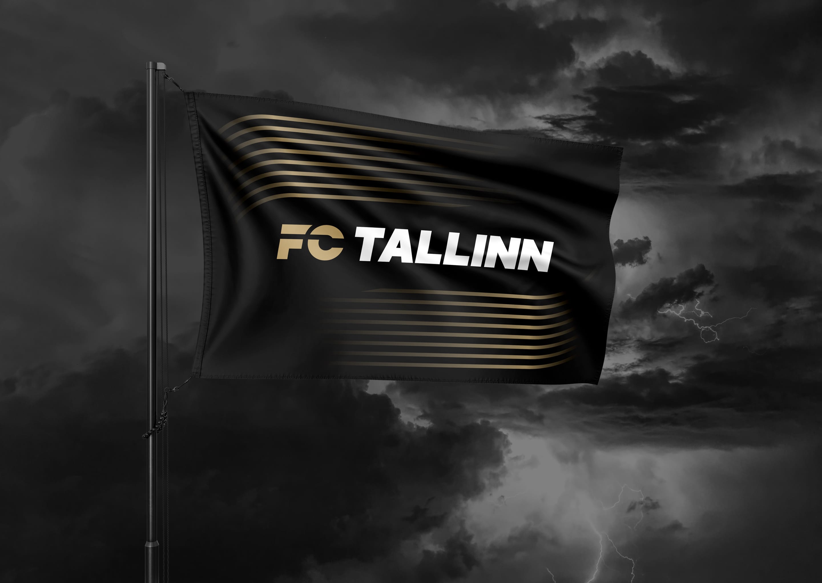 Дизайн флагов для футбольного клуба «Таллинн»